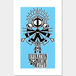 Divination arcane master Posters and Art